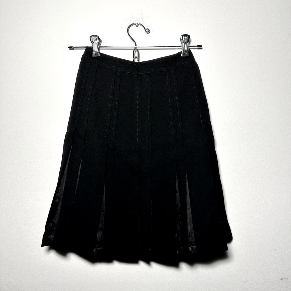 Burberry Women’s Black Pleated Skirt